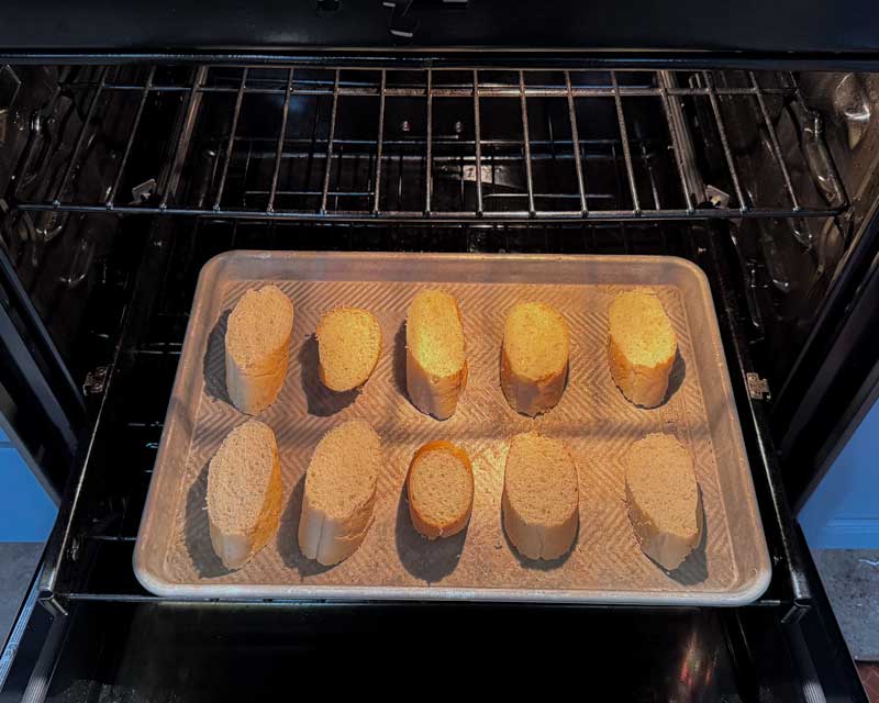 Bread In Oven