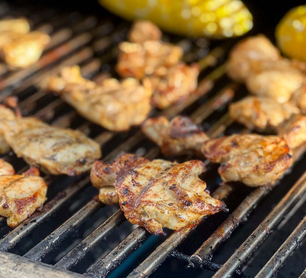 Chicken Thighs On Grill