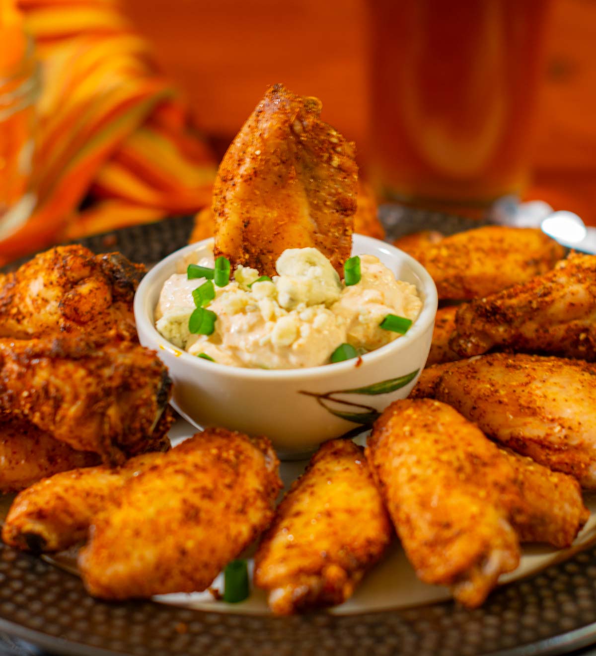 Crispy Oven Baked Chicken Wings