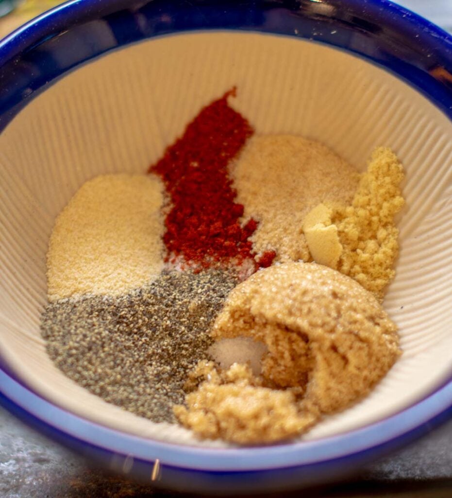 Dry Rub Smoking Pork