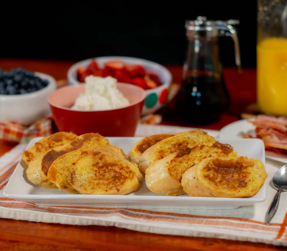 French Toast With Toppings