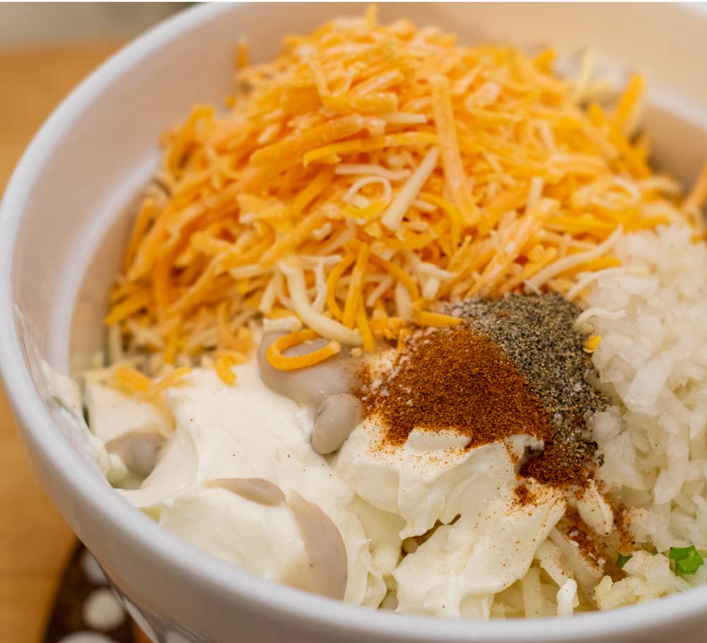 Ingredients Hashbrown Cassorle