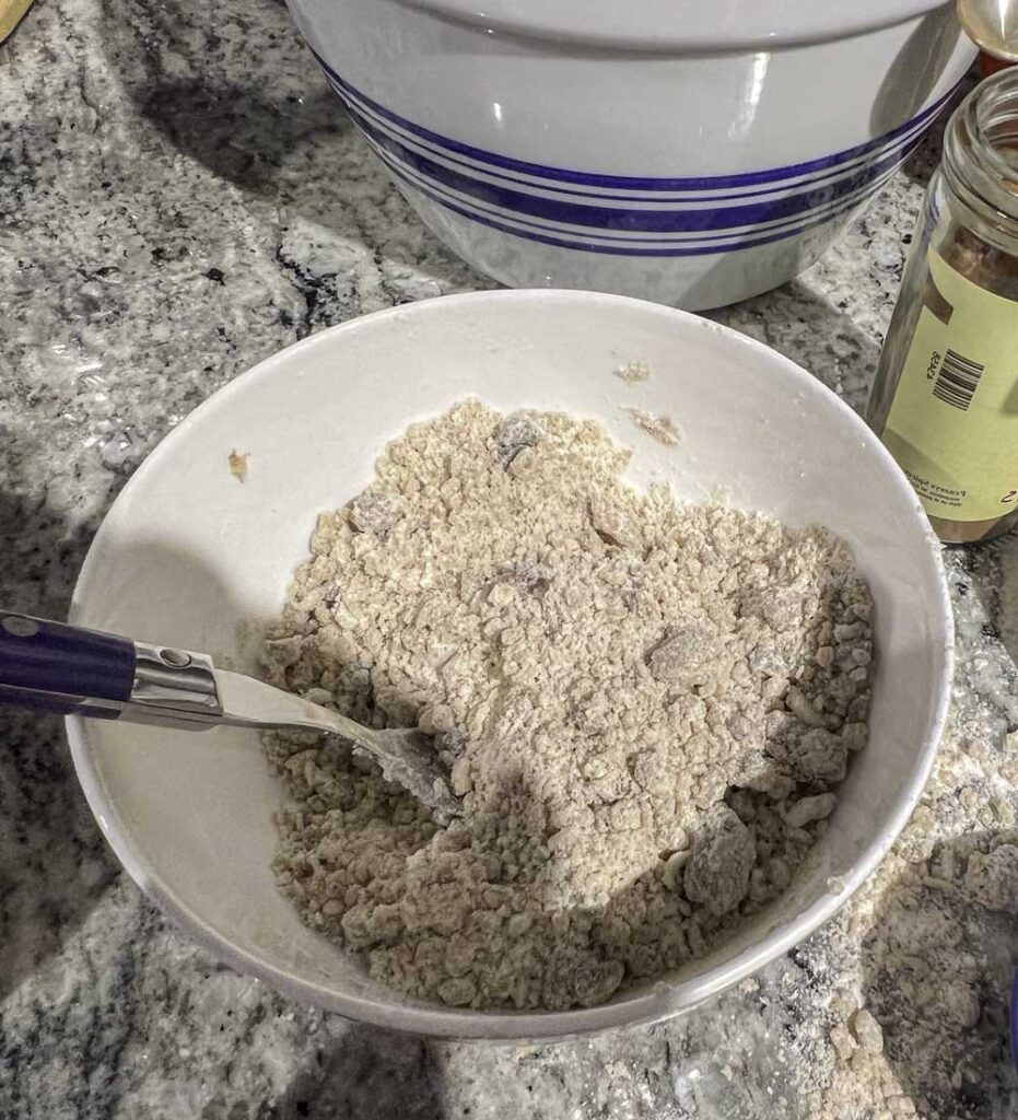 Making Streusel