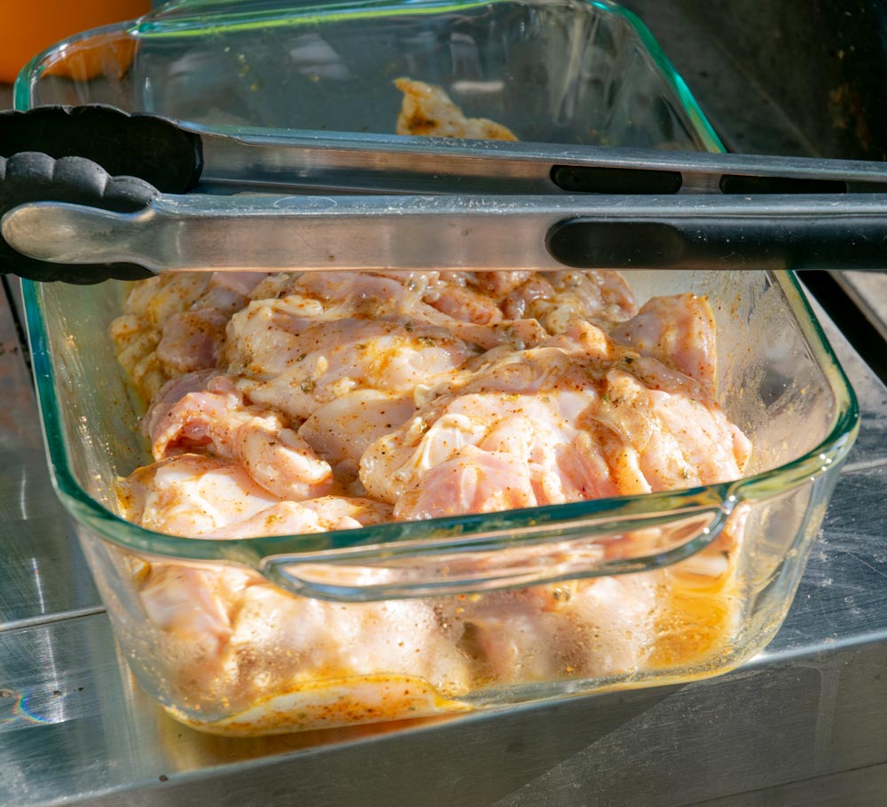 Marinating Chicken Thighs