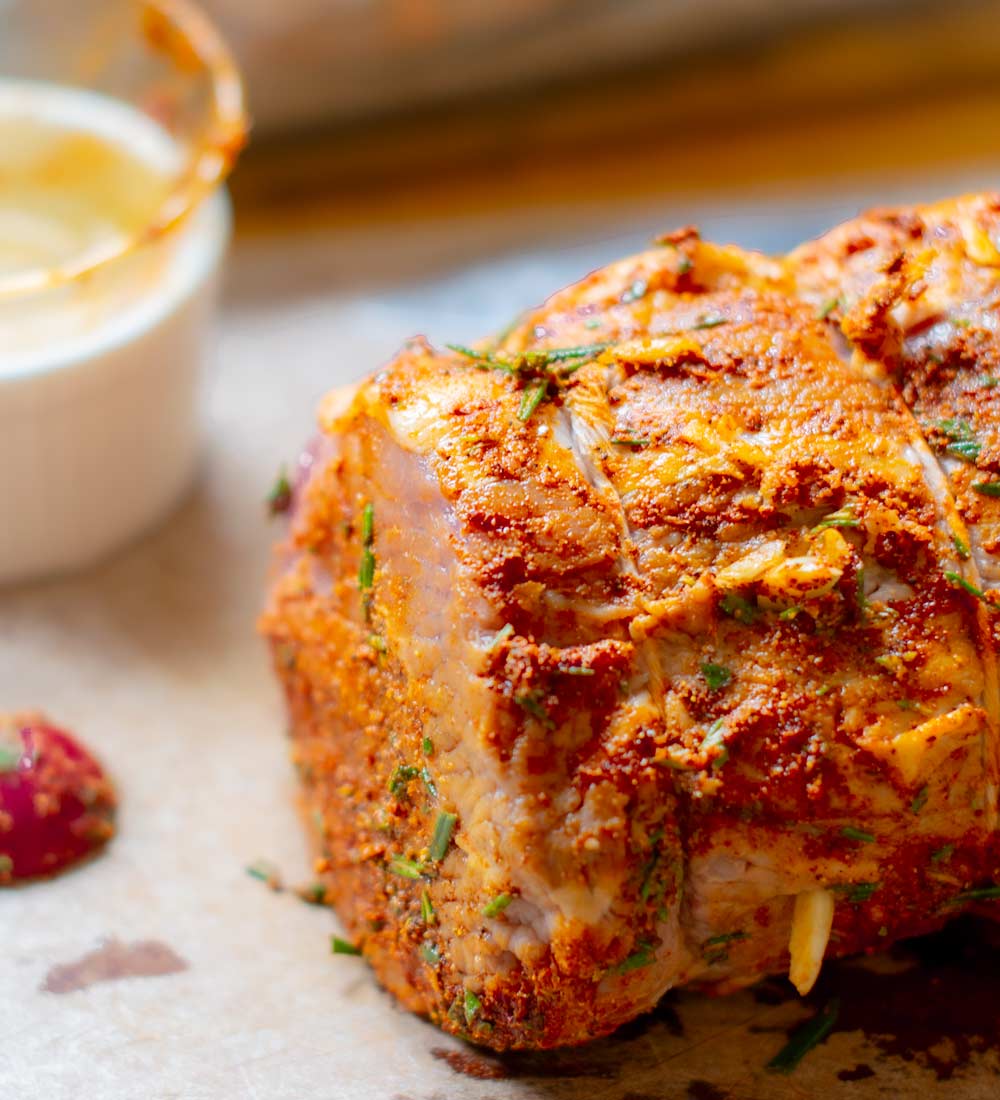 Prepping Beef Roast 2