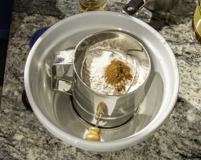 Sifting Flour