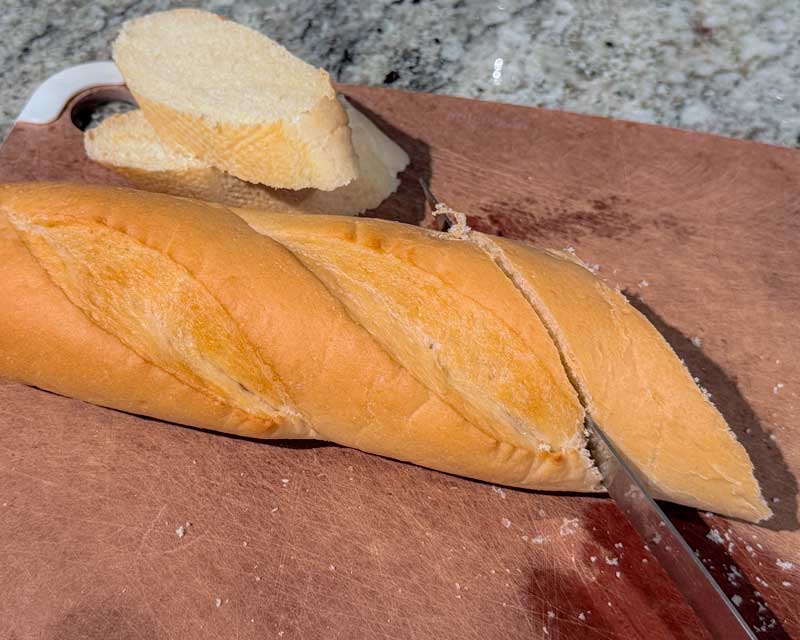 Slice Bread On Bias
