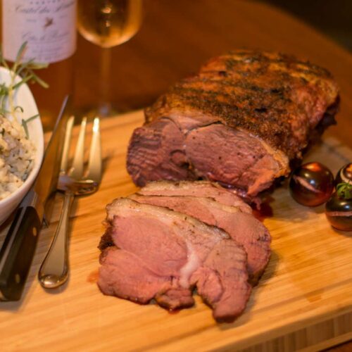 Smoked Lamb Leg