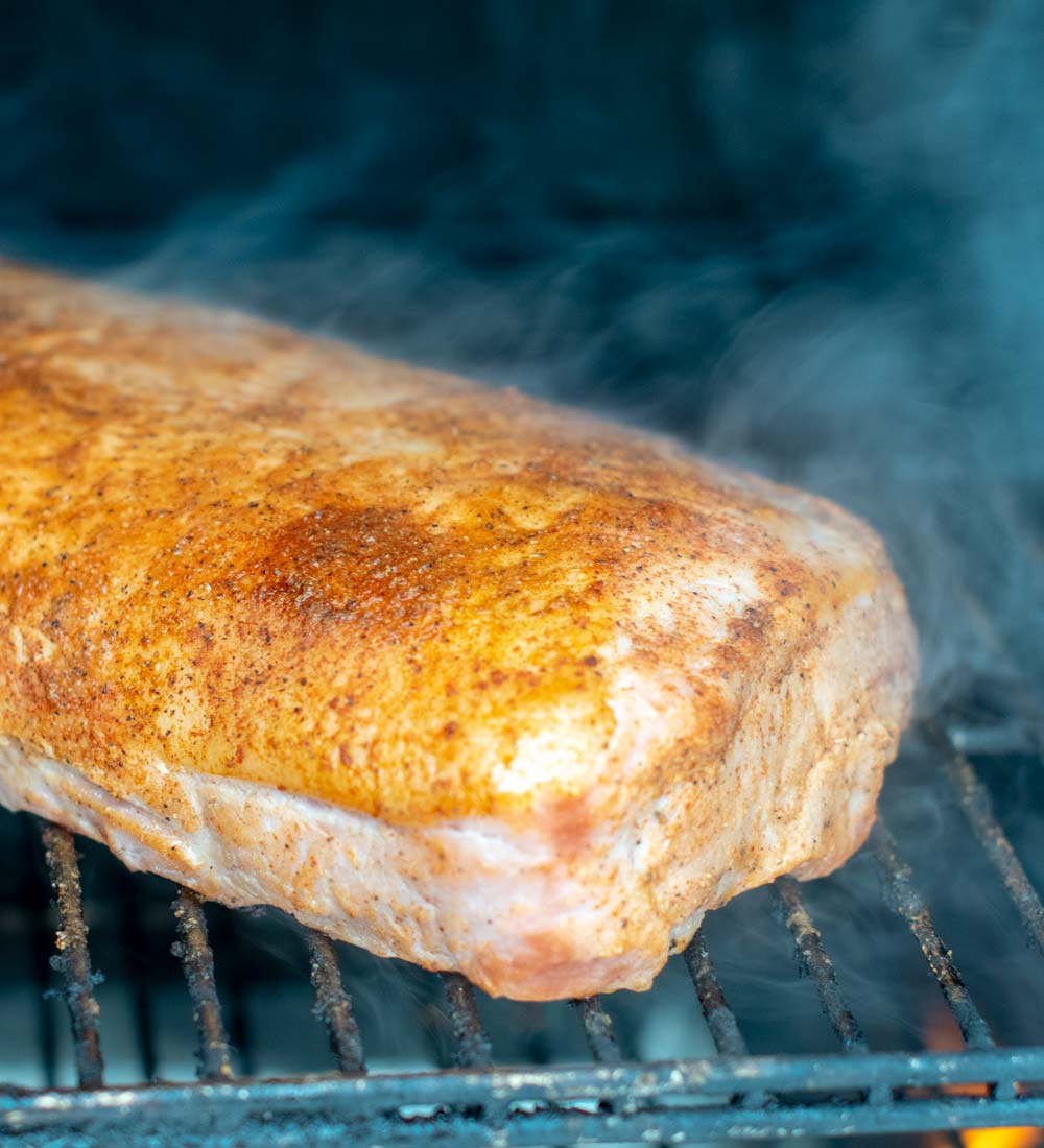 Smoking Pork Loin Roast