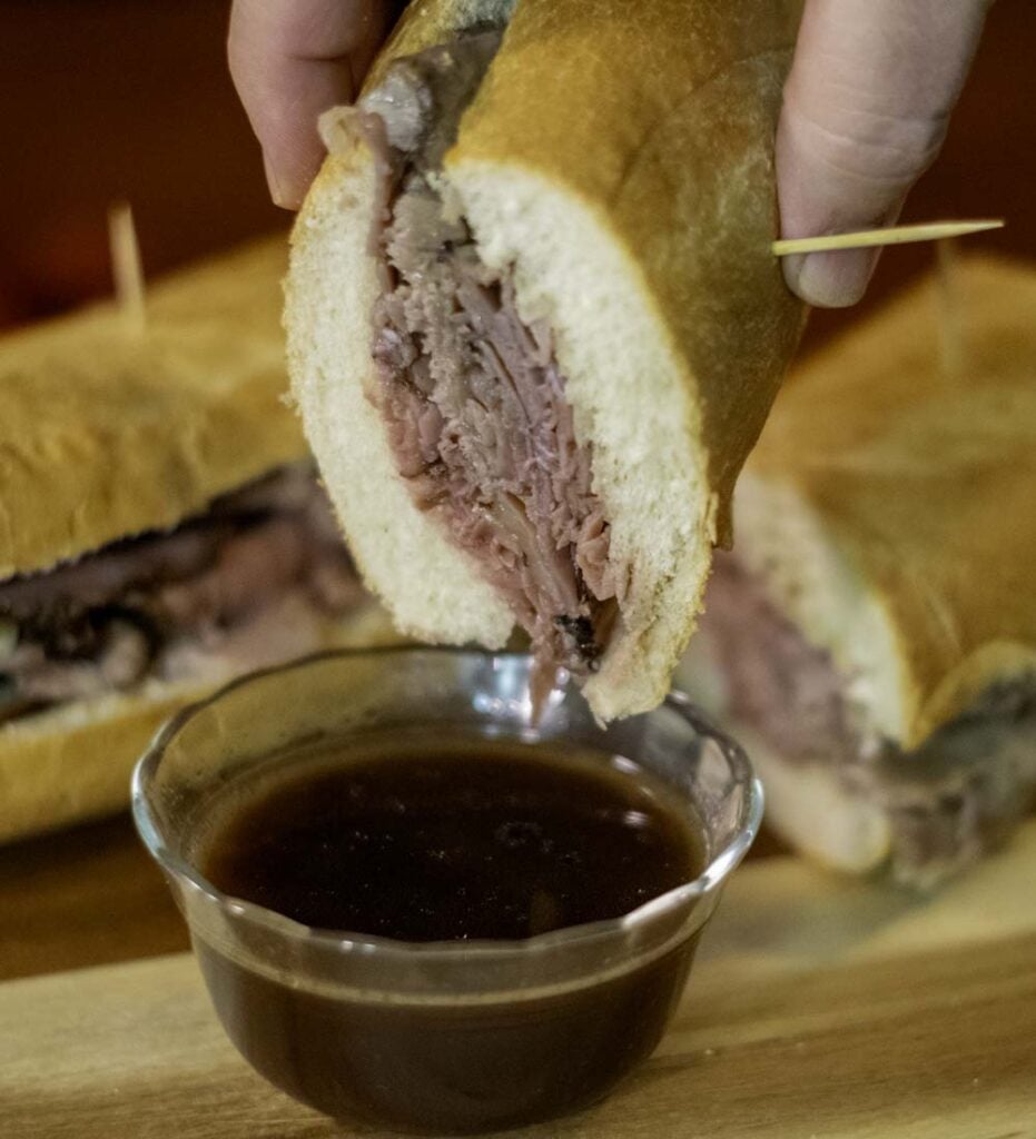 Sous Vide French Dip Sandwich