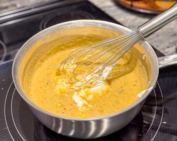 Whisking In Sour Cream Inst